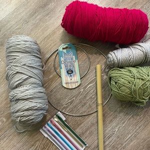 Macrame/crochet accessories